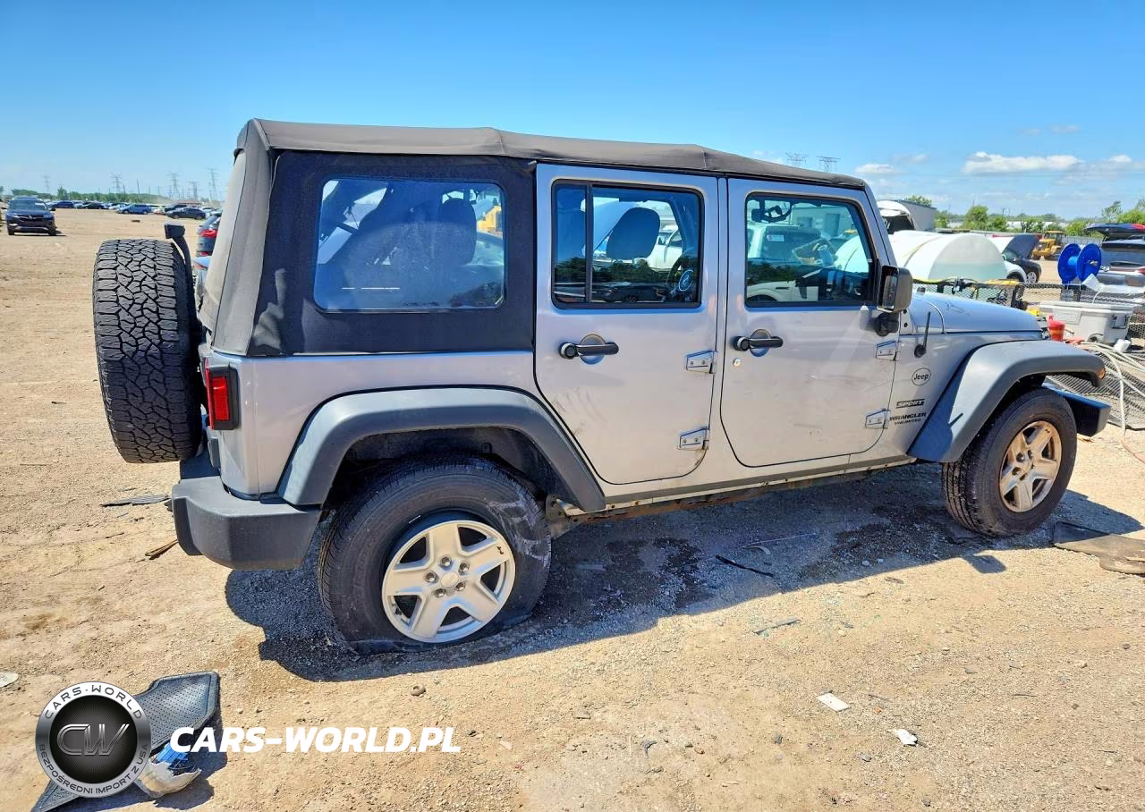 2017 Jeep Wrangler Unlimited Sport VIN:1C4BJWDG9HL728409 - 3