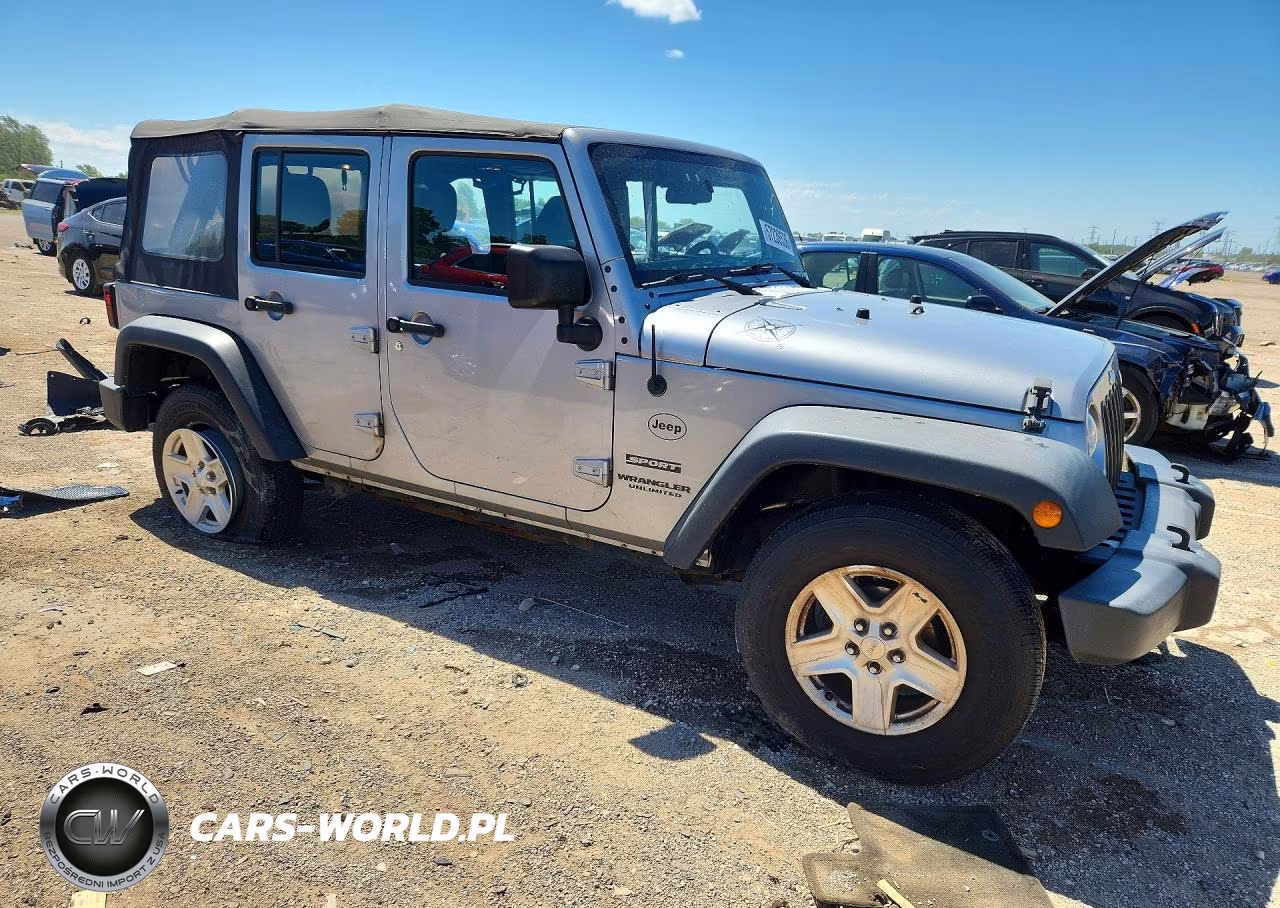 2017 Jeep Wrangler Unlimited Sport VIN:1C4BJWDG9HL728409 - 4