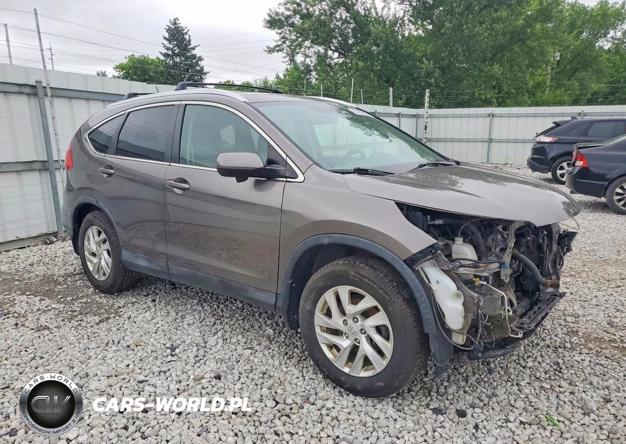 2015 HONDA CR-V EX VIN:2HKRM3H58FH537921 - 4