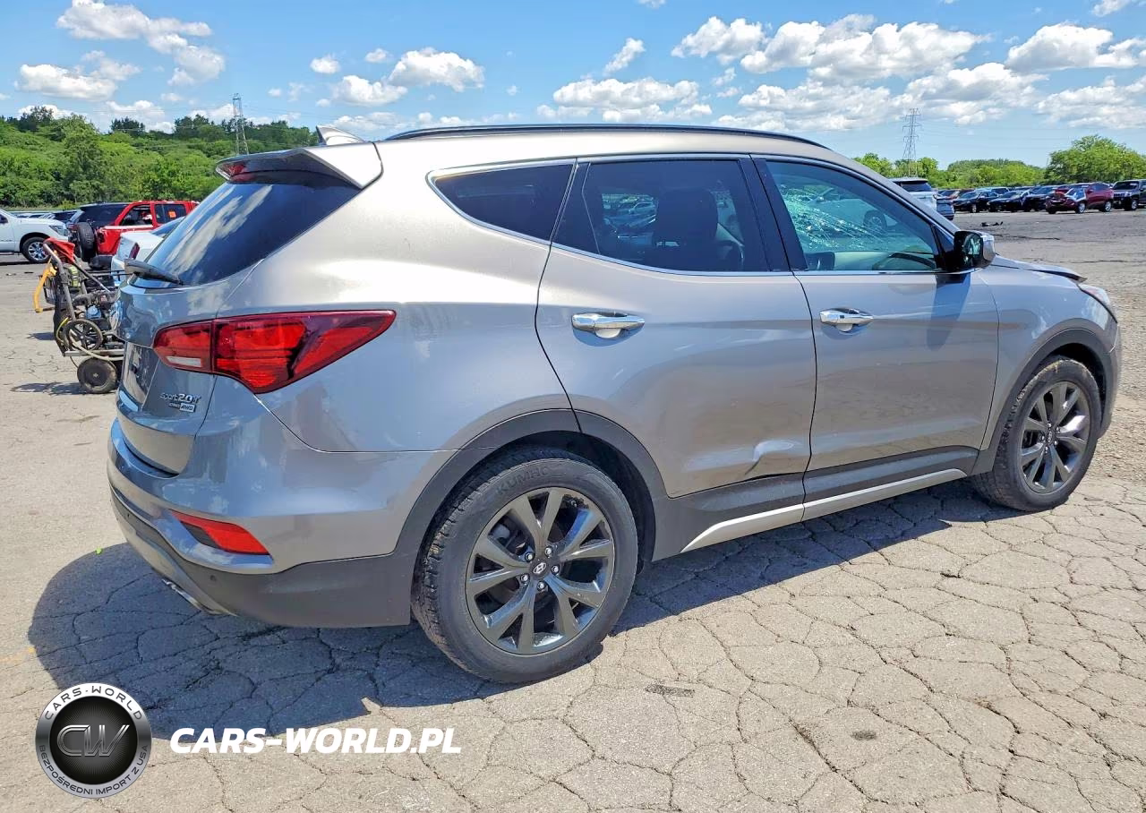 2017 Hyundai Santa Fe Sport 2.0T Ultimate VIN:5XYZWDLAXHG436930 - 3