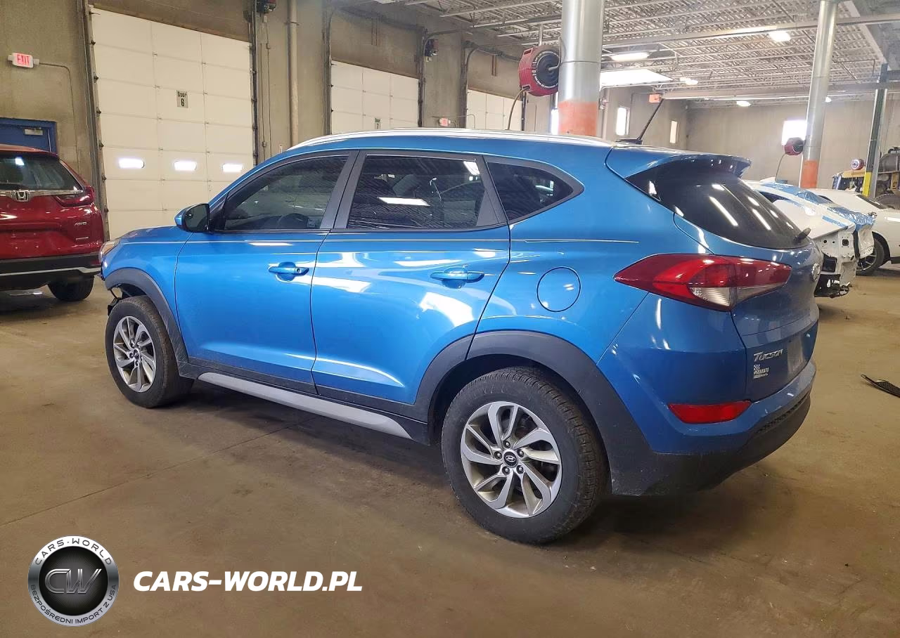 2017 Hyundai Tucson Blue VIN:KM8J33A4XHU476013 - 2