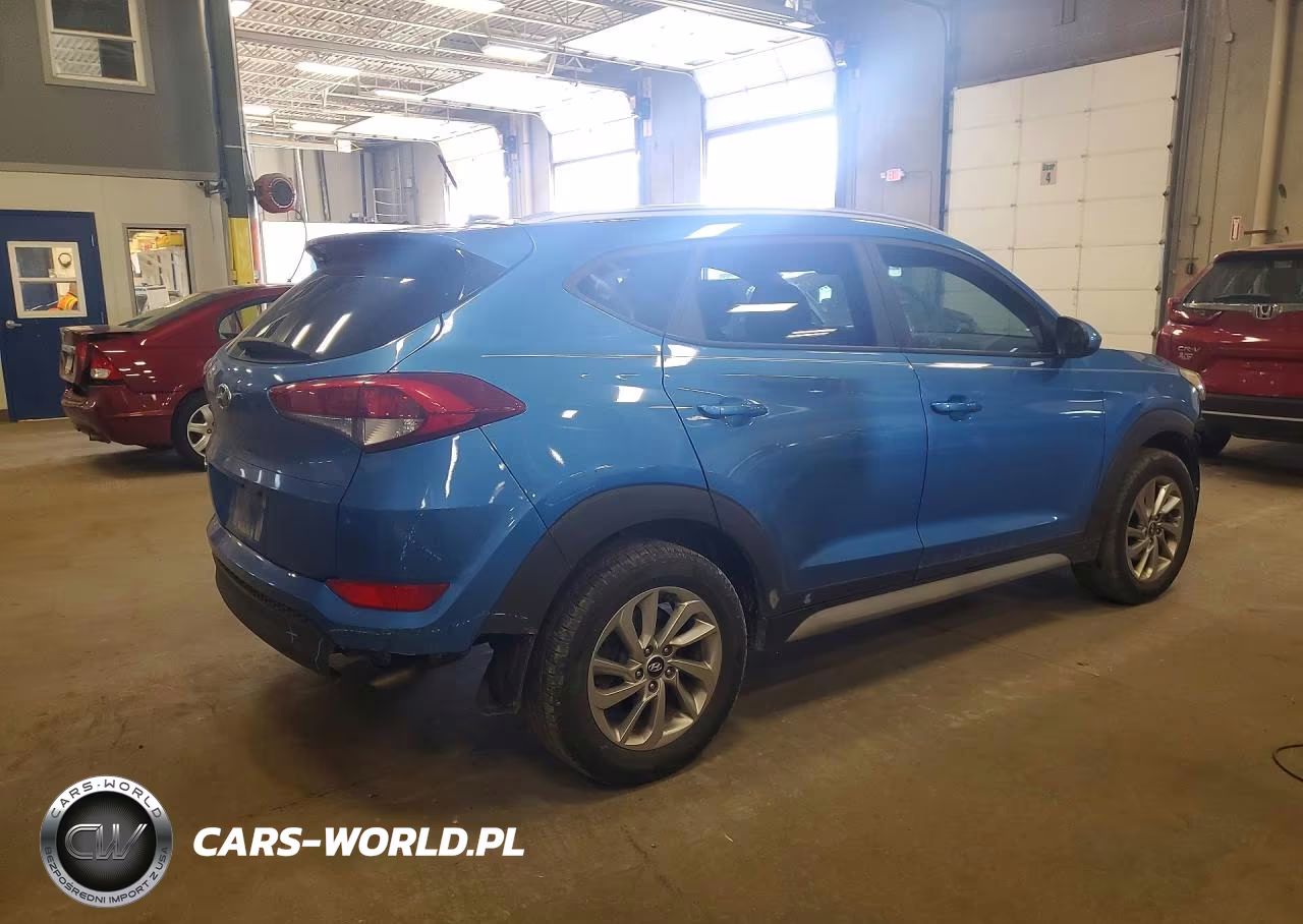 2017 Hyundai Tucson Blue VIN:KM8J33A4XHU476013 - 3