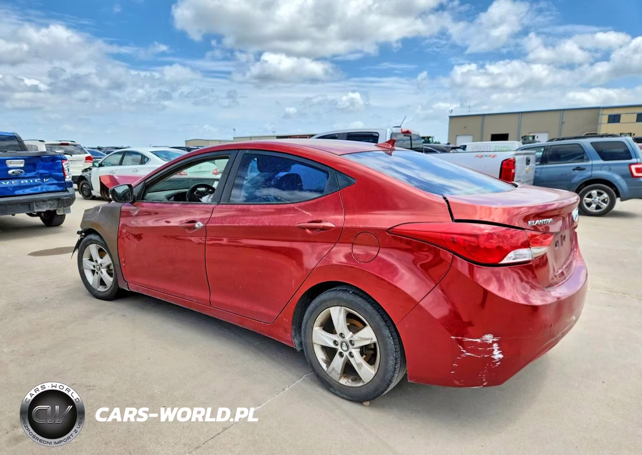 2010 Hyun Elantra VIN:KMHDH4AEXBU156047 - 2
