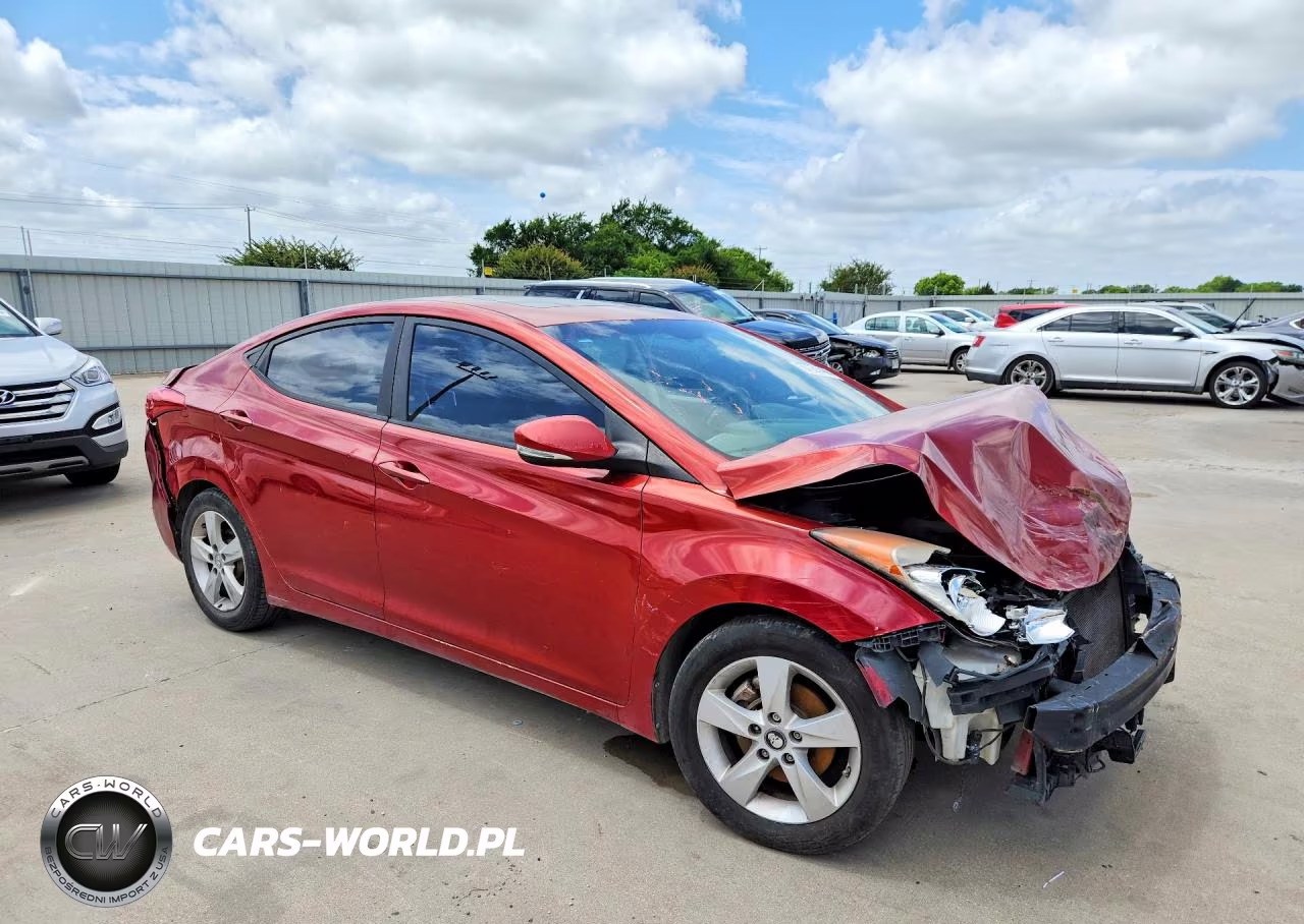 2010 Hyun Elantra VIN:KMHDH4AEXBU156047 - 4