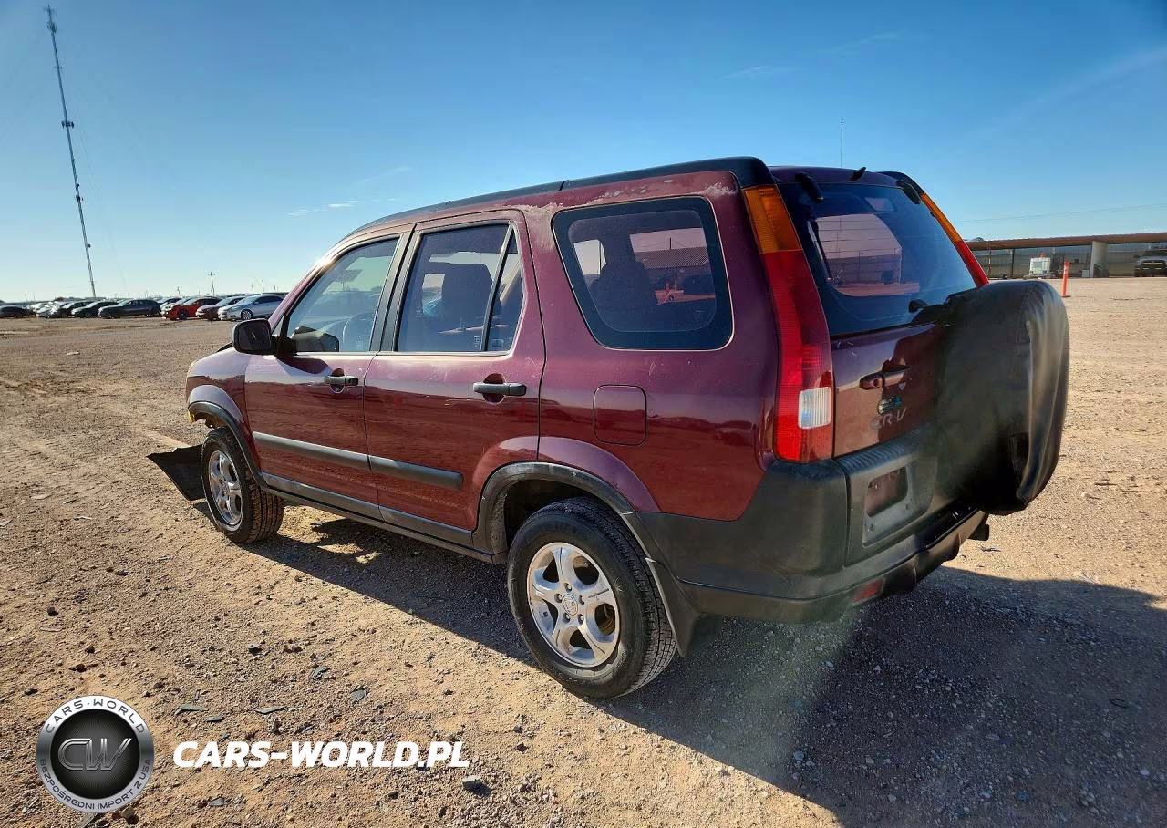 2003 Honda Cr-V Lx VIN:JHLRD68433C016933 - 2