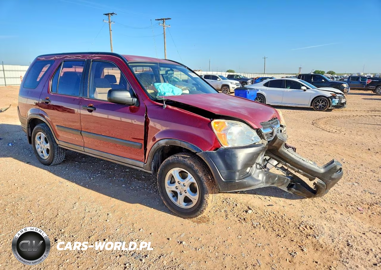 2003 Honda Cr-V Lx VIN:JHLRD68433C016933 - 4
