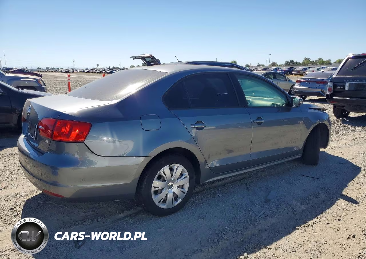 2014 Volkswagen Jetta Se VIN:3VWD17AJ8EM226593 - 3
