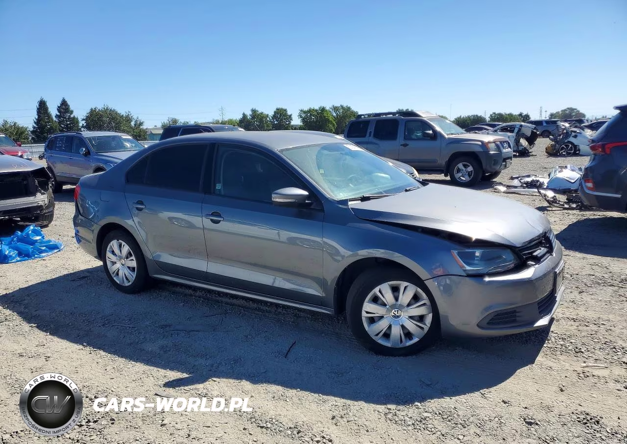 2014 Volkswagen Jetta Se VIN:3VWD17AJ8EM226593 - 4