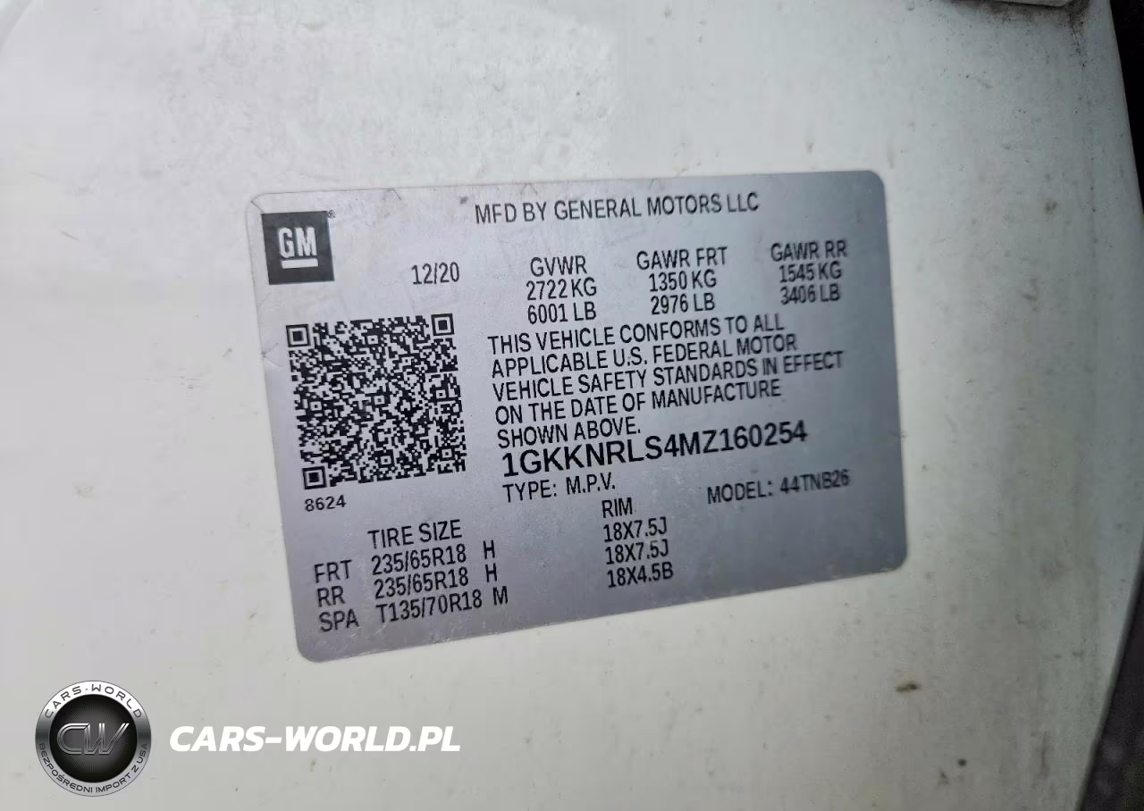 2021 GMC Acadia VIN:1GKKNRLS4MZ160254 - 13