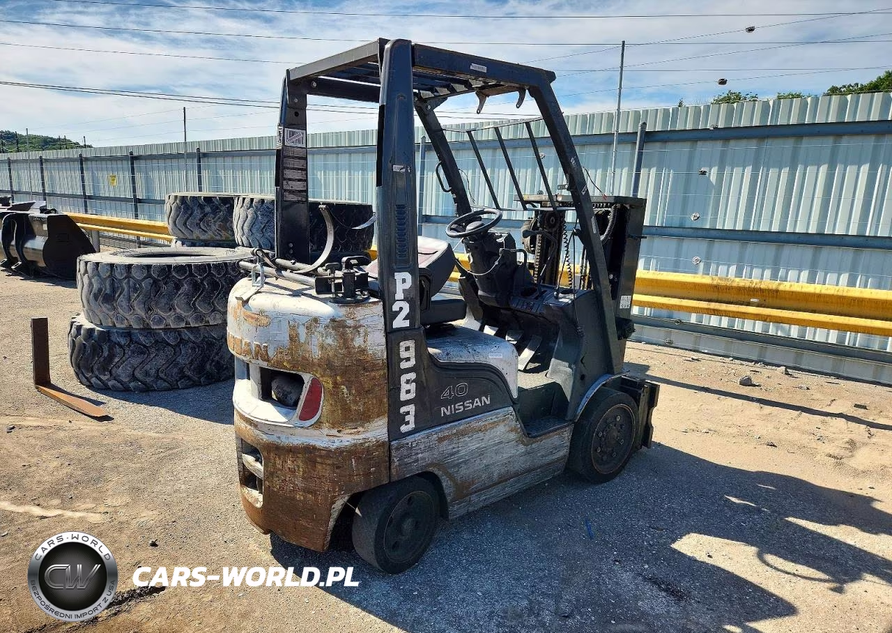 2005 Nissan Mcp1F2A20Lv Forklift VIN:CP1F29P4227 - 4