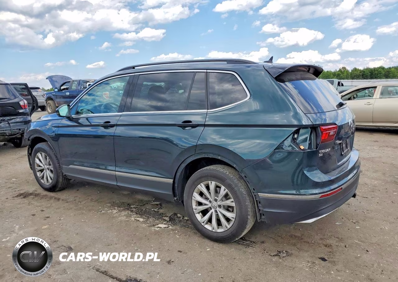 2018 Volkswagen Tiguan Se VIN:3VV2B7AX5JM078801 - 2