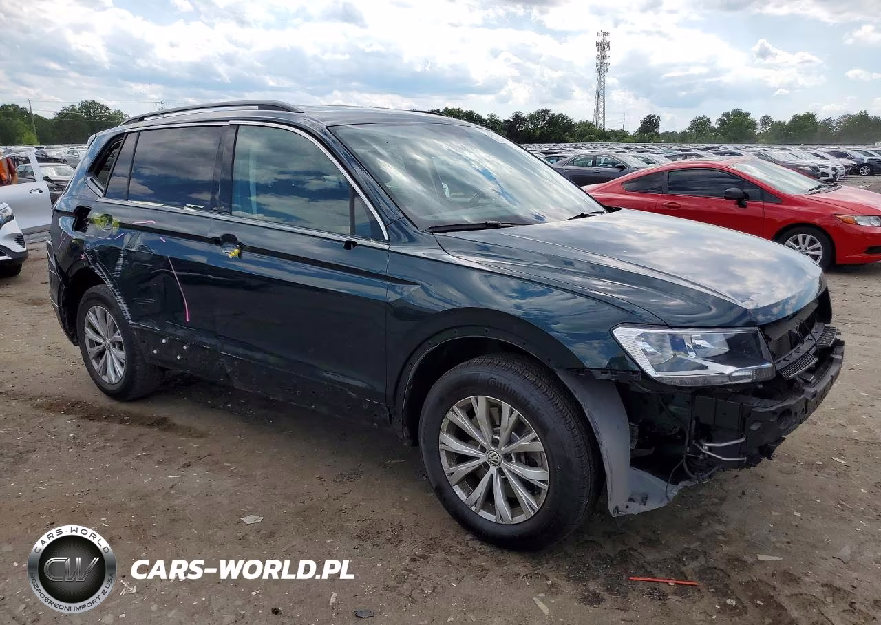 2018 Volkswagen Tiguan Se VIN:3VV2B7AX5JM078801 - 4