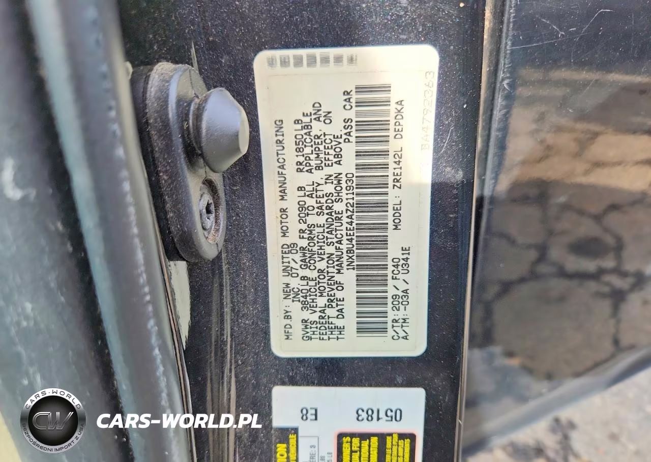 2010 Toyota Corolla Le VIN:1NXBU4EE4AZ211930 - 12