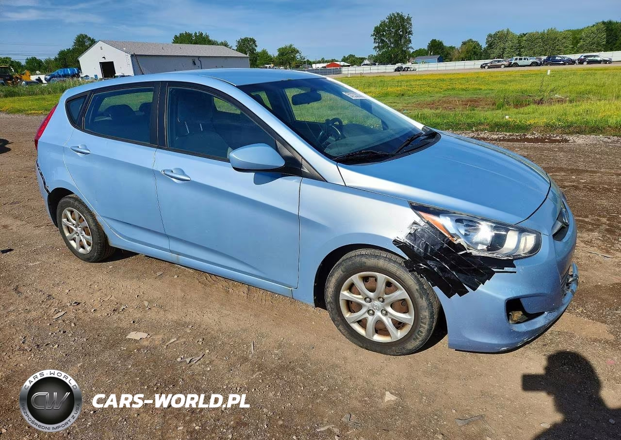 2014 Hyundai Accent Gs VIN:KMHCT5AE7EU176373 - 4