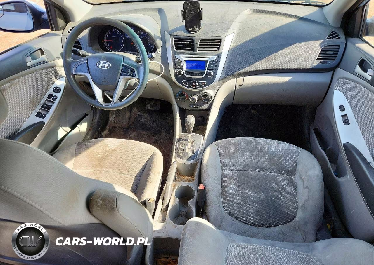 2014 Hyundai Accent Gs VIN:KMHCT5AE7EU176373 - 8