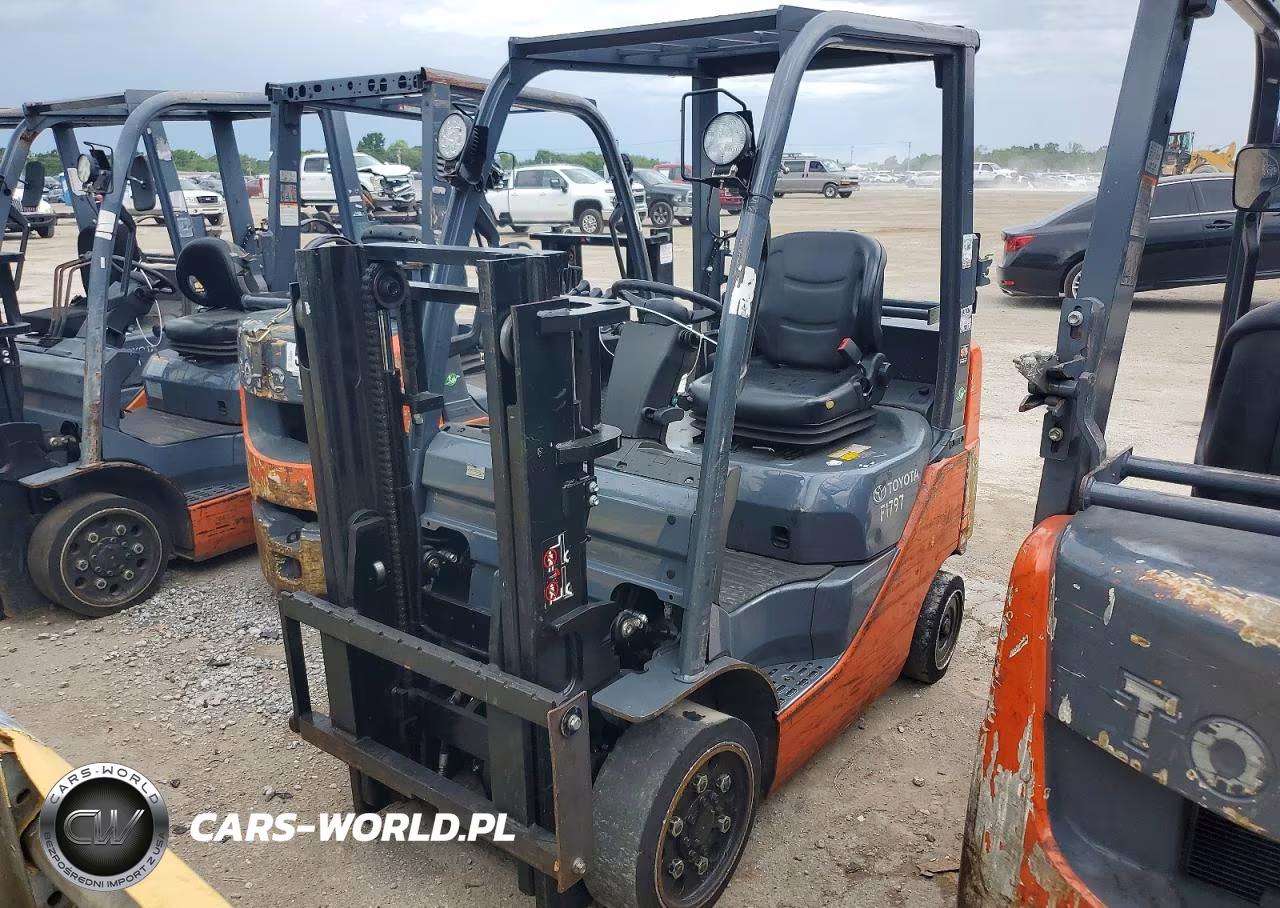 2016 Toyota 8Fgcu20 Forklift VIN:74287 - 2