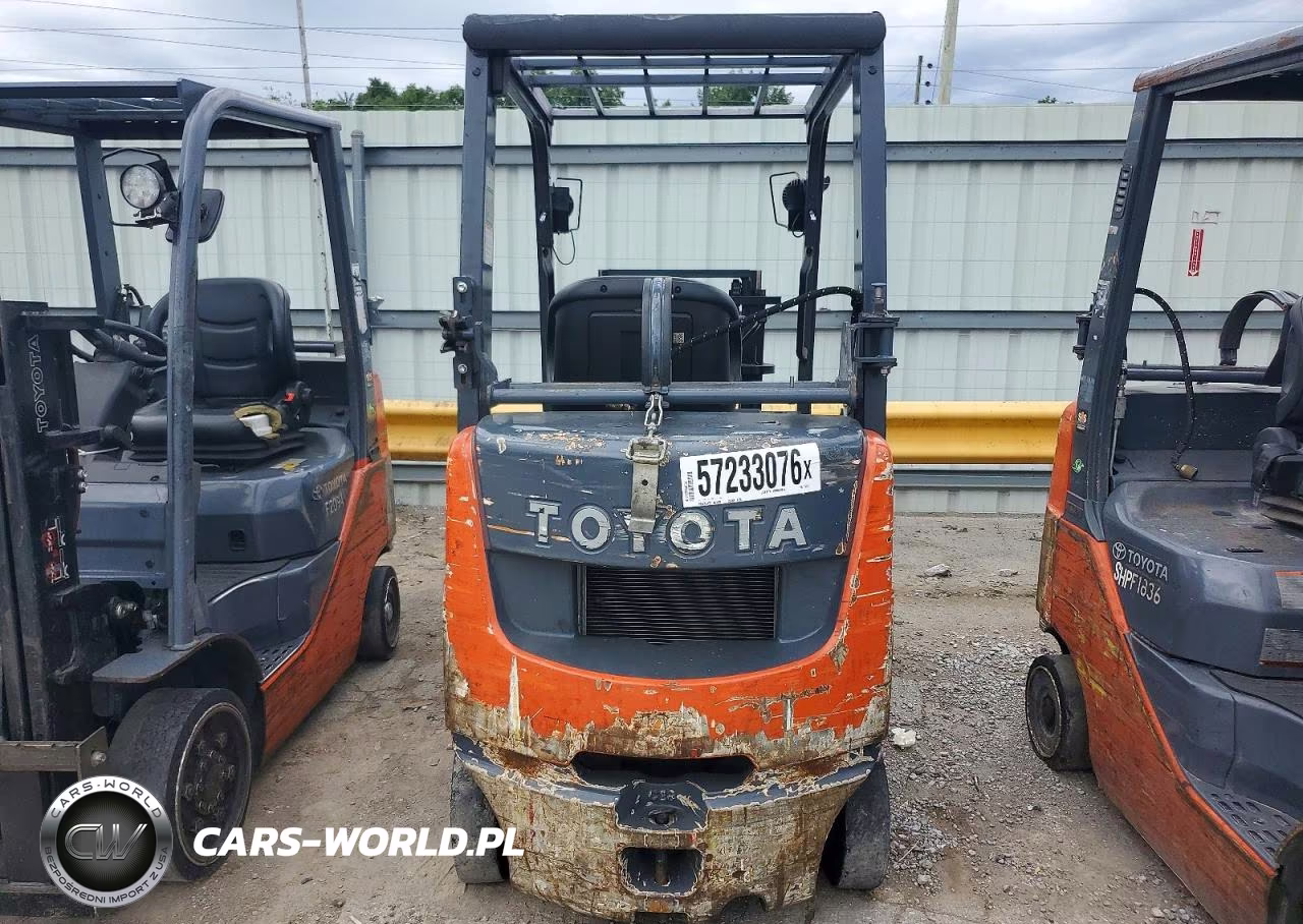 2016 Toyota 8Fgcu20 Forklift VIN:74287 - 9