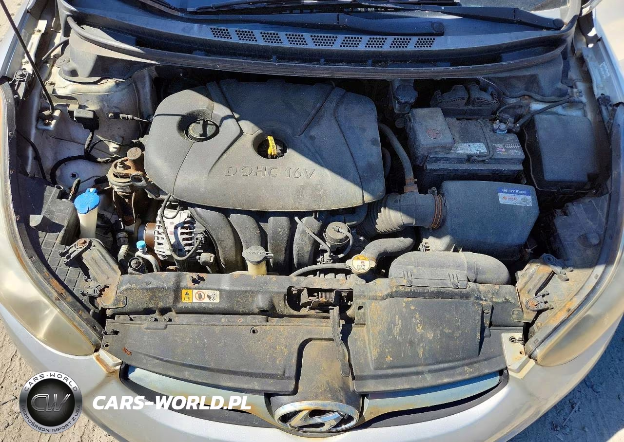 2012 Hyundai Elantra Limited VIN:KMHDH4AE4CU308390 - 11