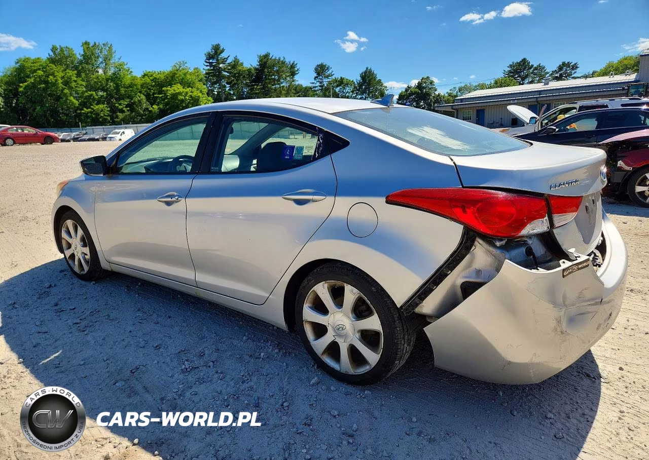 2012 Hyundai Elantra Limited VIN:KMHDH4AE4CU308390 - 2