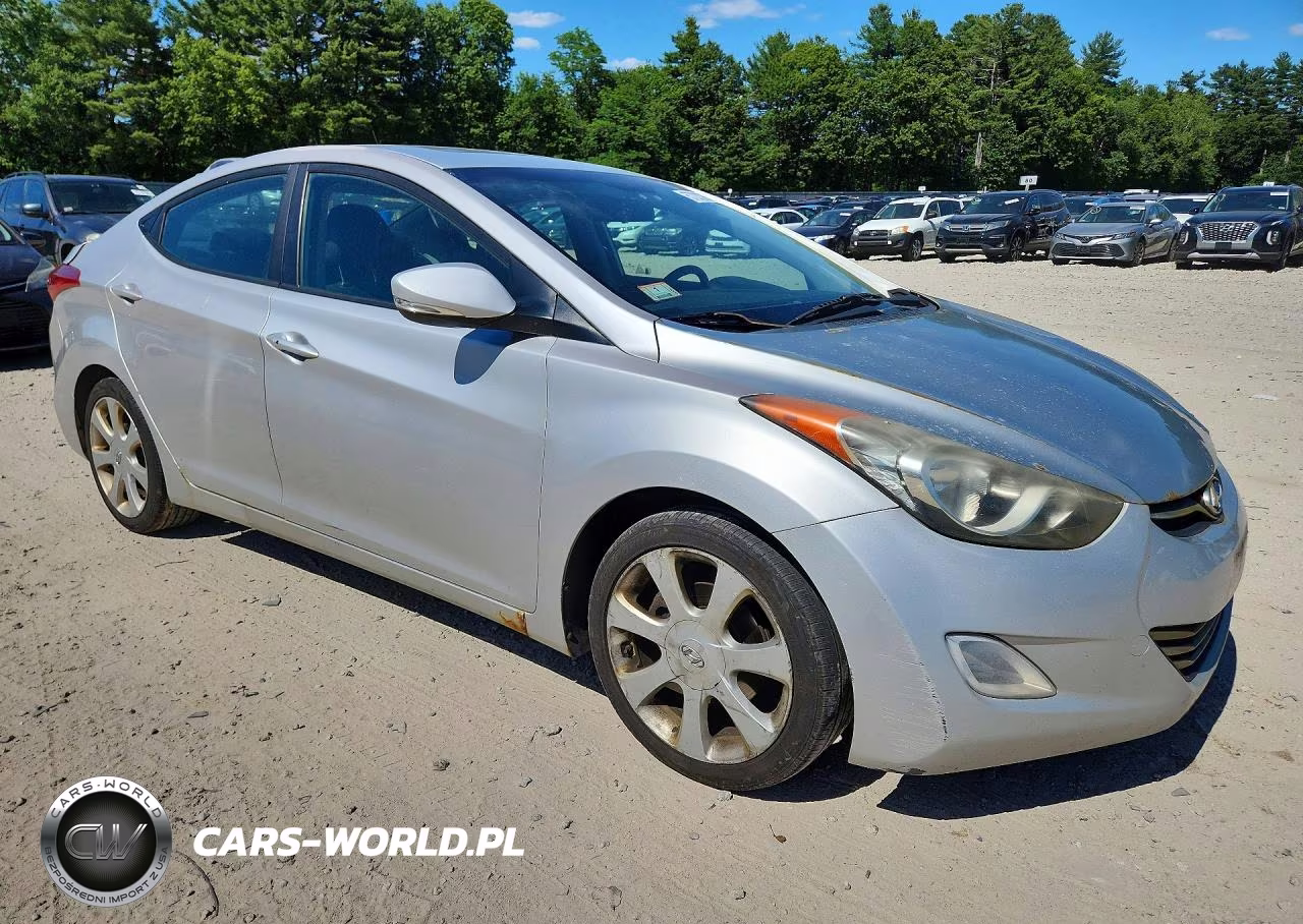 2012 Hyundai Elantra Limited VIN:KMHDH4AE4CU308390 - 4