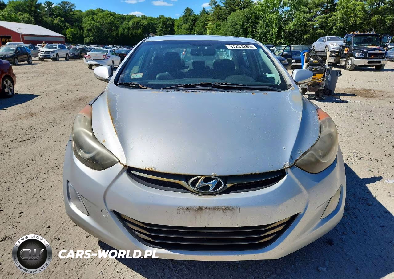 2012 Hyundai Elantra Limited VIN:KMHDH4AE4CU308390 - 5