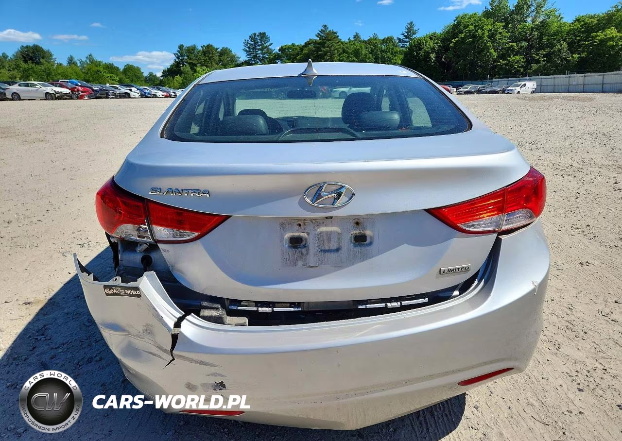 2012 Hyundai Elantra Limited VIN:KMHDH4AE4CU308390 - 6