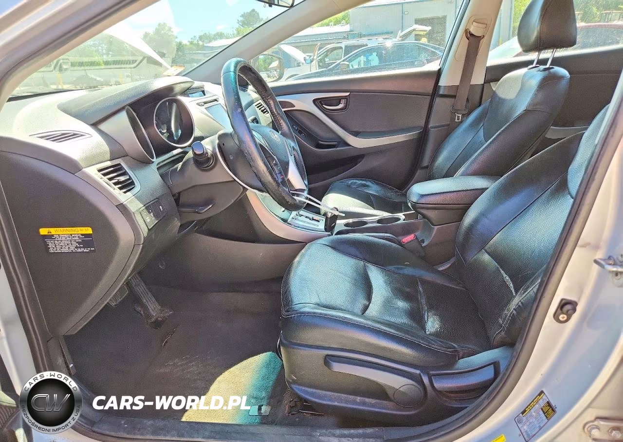 2012 Hyundai Elantra Limited VIN:KMHDH4AE4CU308390 - 7