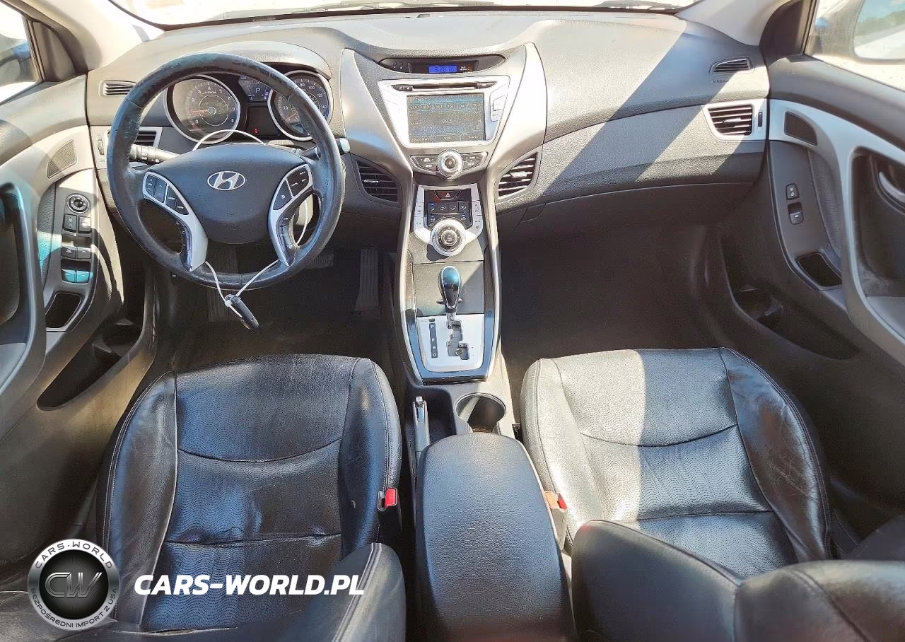 2012 Hyundai Elantra Limited VIN:KMHDH4AE4CU308390 - 8