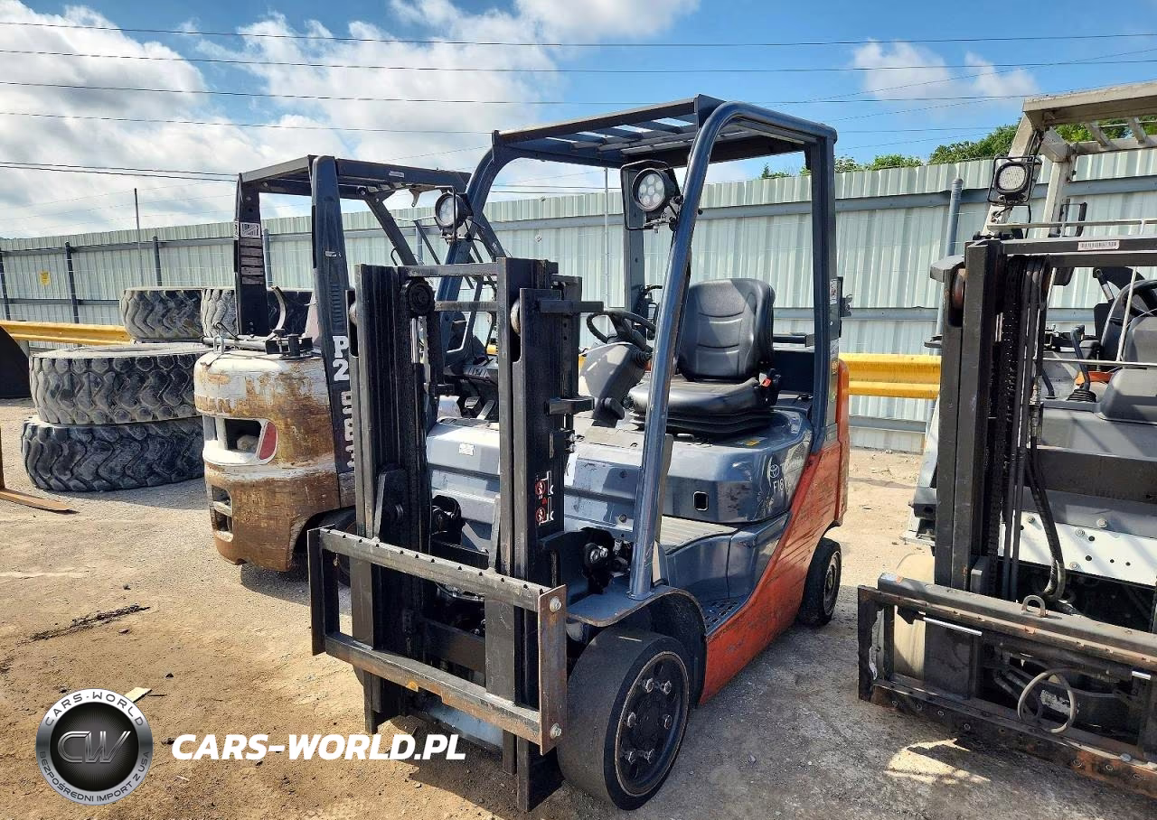 2016 Toyota 8Fcu20 Forklift VIN:76814 - 2