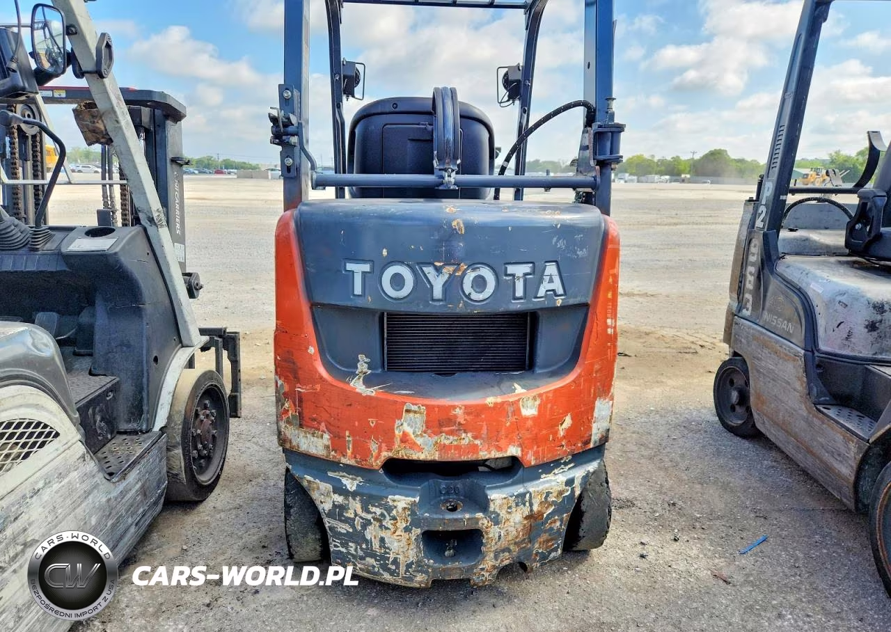2016 Toyota 8Fcu20 Forklift VIN:76814 - 9