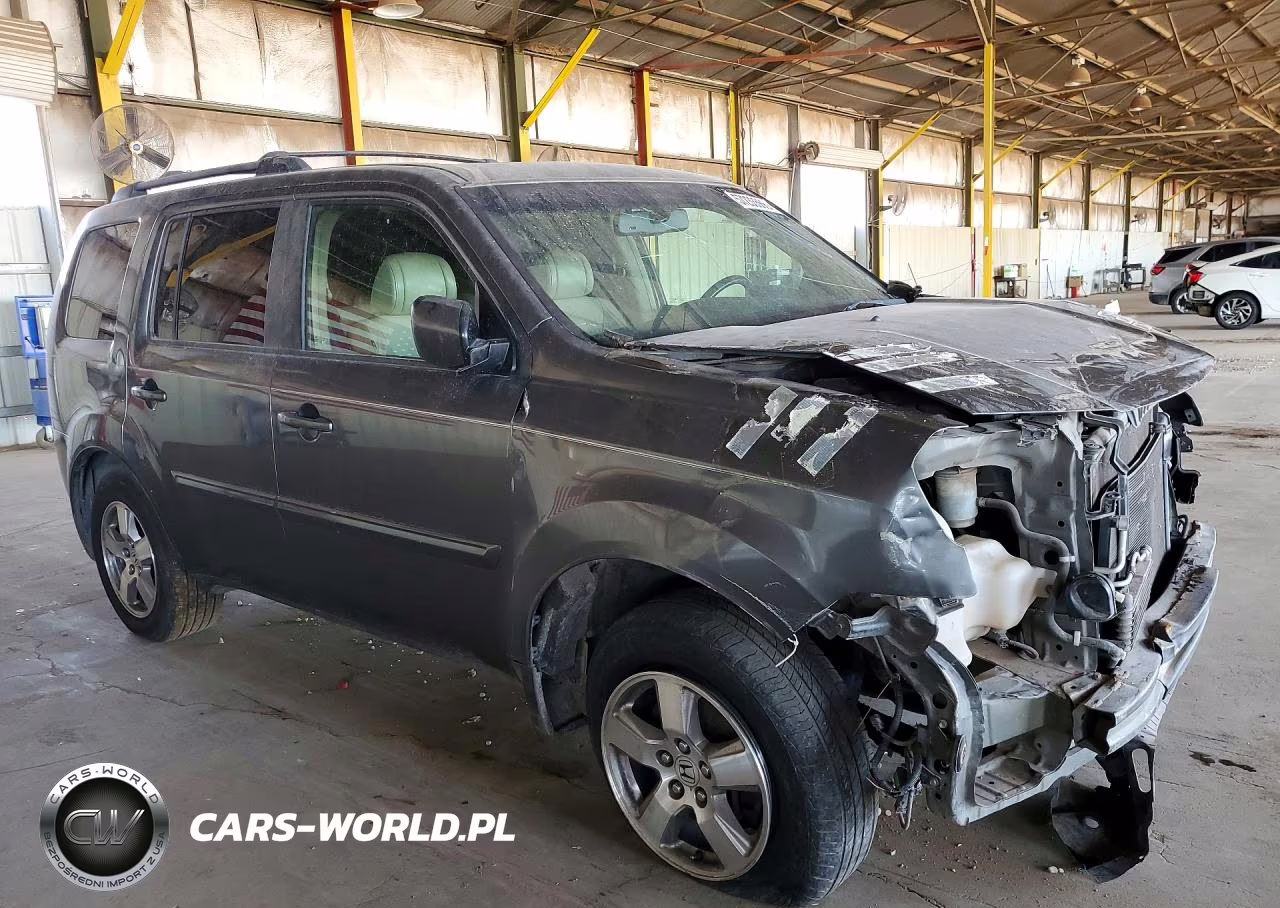 2009 Honda Pilot Exl VIN:5FNYF48519B021270 - 4
