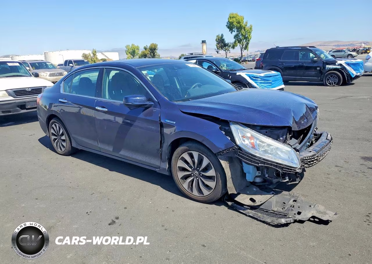 2014 Honda Accord Touring Hybrid VIN:1HGCR6F70EA000089 - 4