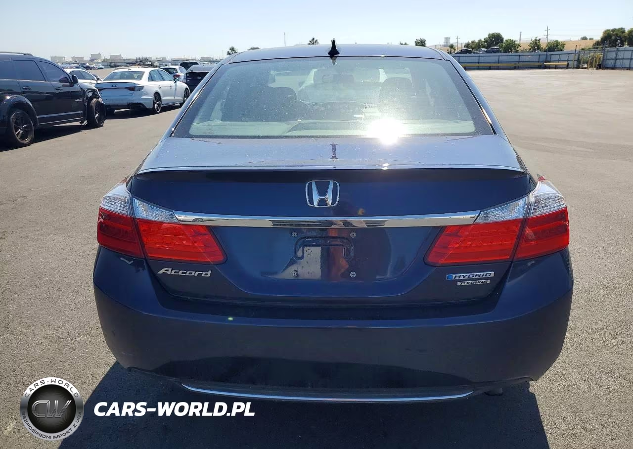 2014 Honda Accord Touring Hybrid VIN:1HGCR6F70EA000089 - 6