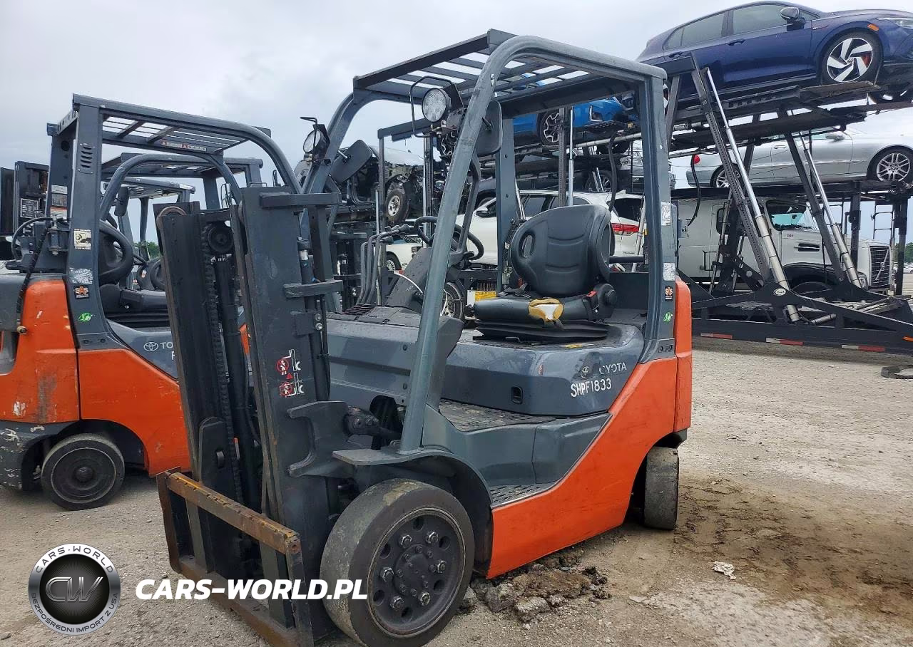 2016 Toyota 8Fgcu20 Forklift VIN:75537 - 2