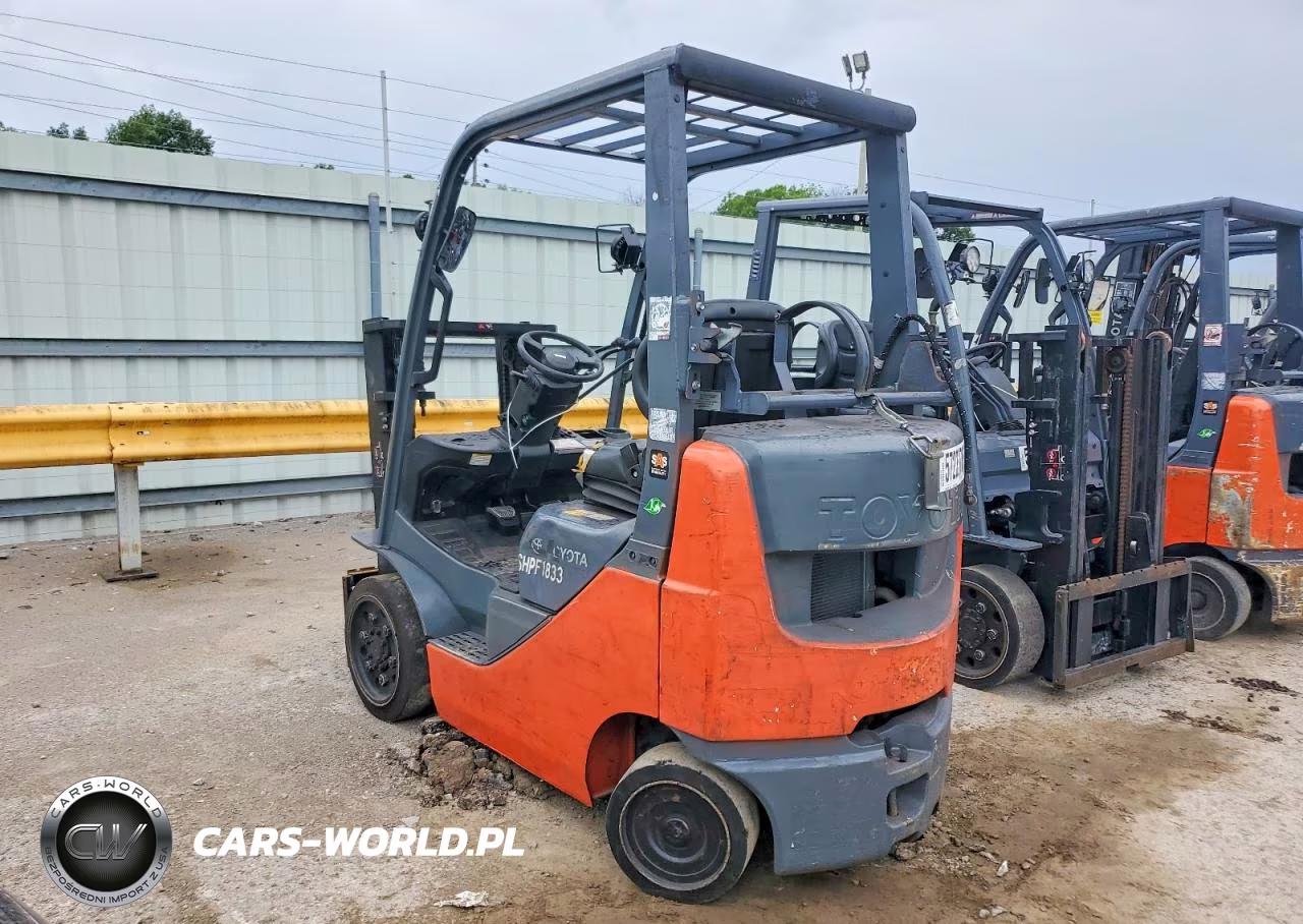 2016 Toyota 8Fgcu20 Forklift VIN:75537 - 3