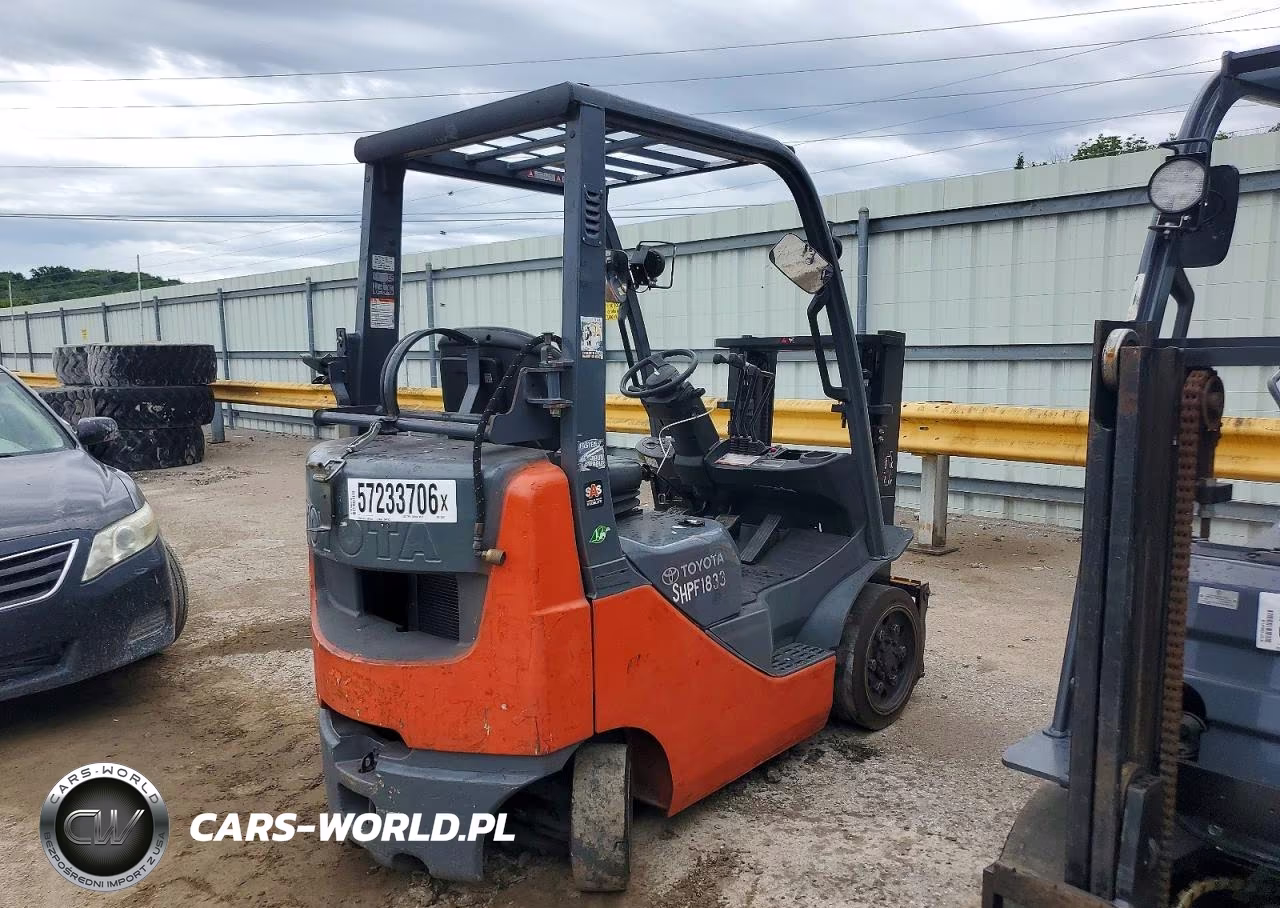 2016 Toyota 8Fgcu20 Forklift VIN:75537 - 4