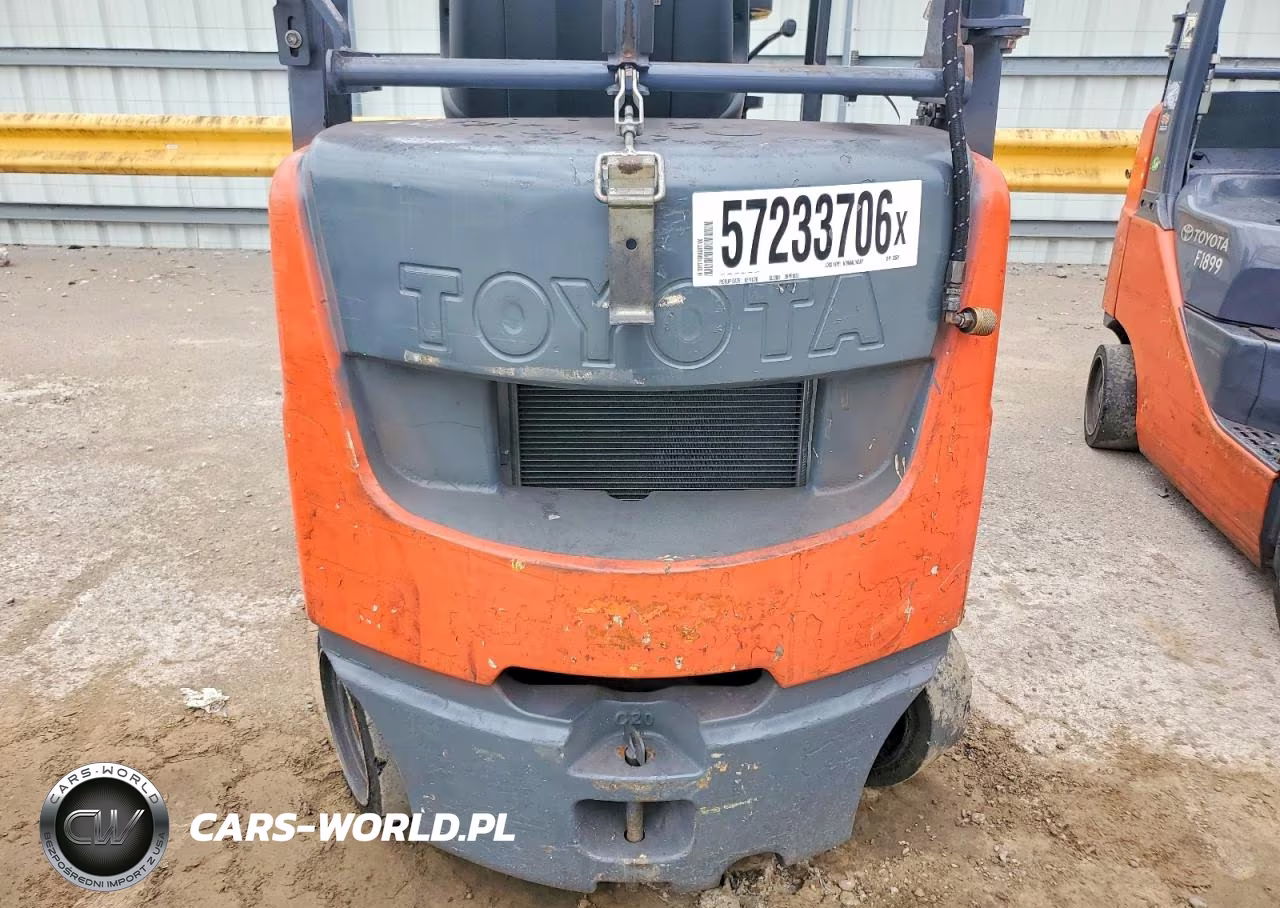 2016 Toyota 8Fgcu20 Forklift VIN:75537 - 9