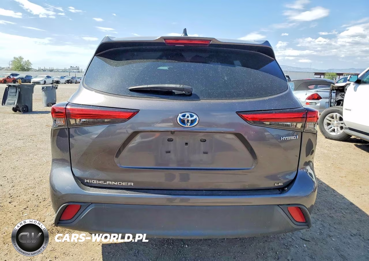 2022 Toyota Highlander Hybrid Le VIN:5TDZARAH8NS510050 - 6