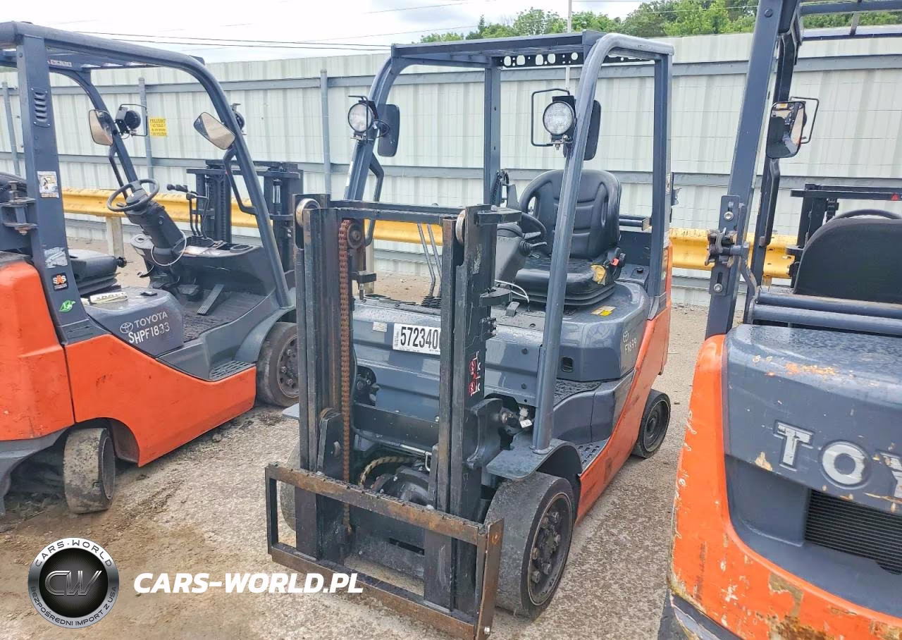 2016 Toyota 8Fgcu20 Forklift VIN:76992 - 2