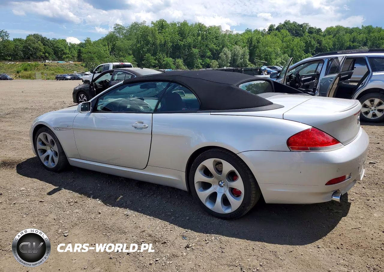 2004 BMW 645 Ci Automatic VIN:WBAEK734X4B260601 - 2