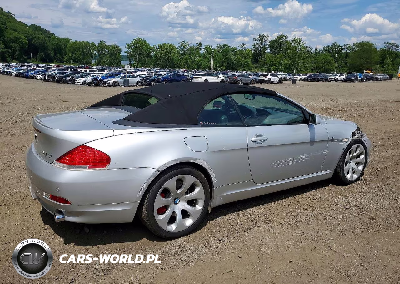 2004 BMW 645 Ci Automatic VIN:WBAEK734X4B260601 - 3