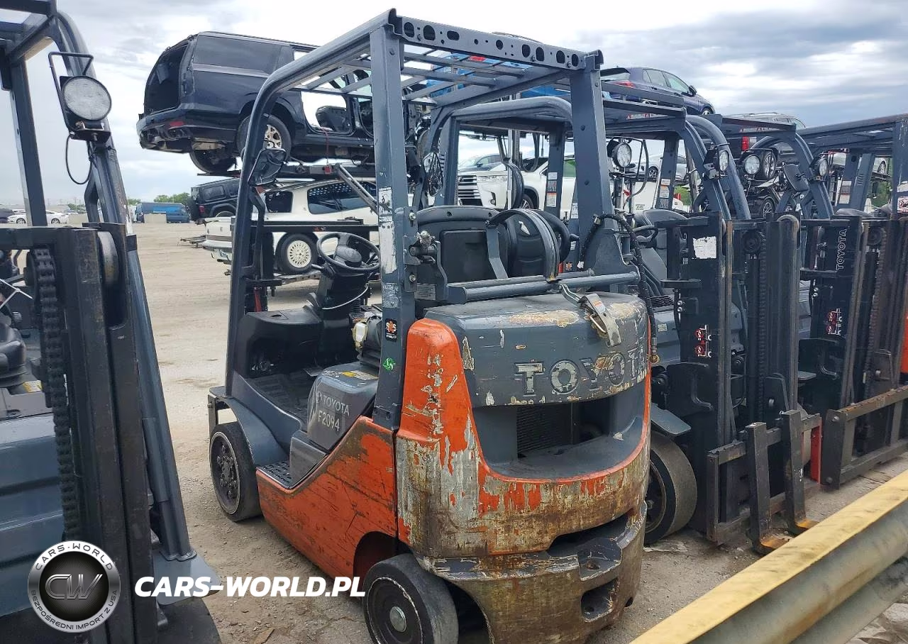 2019 Toyota 8Fgcu20 Forklift VIN:181 - 3