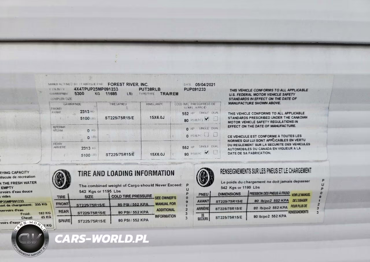 2021 Forest River Puma Camper VIN:4X4TPUP25MP091233 - 10