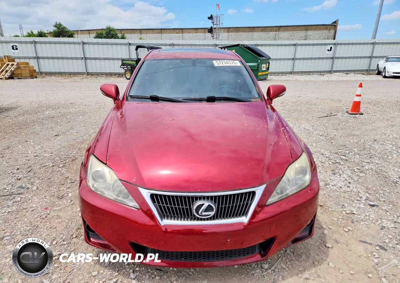 2012 Lexus Is 250 VIN:JTHCF5C28C5056361 - 5