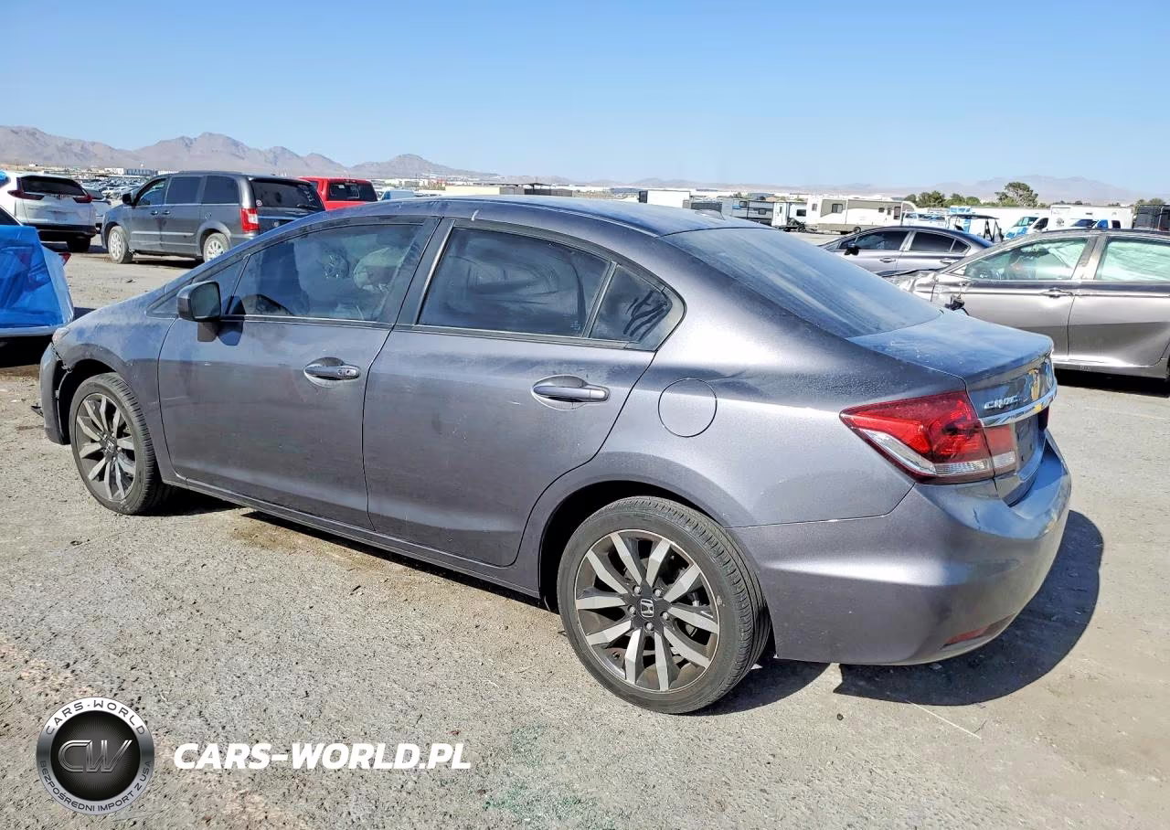 2015 Honda Civic Exl VIN:2HGFB2F96FH549004 - 2