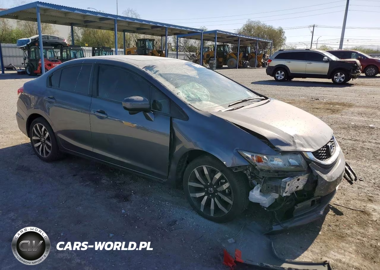 2015 Honda Civic Exl VIN:2HGFB2F96FH549004 - 4