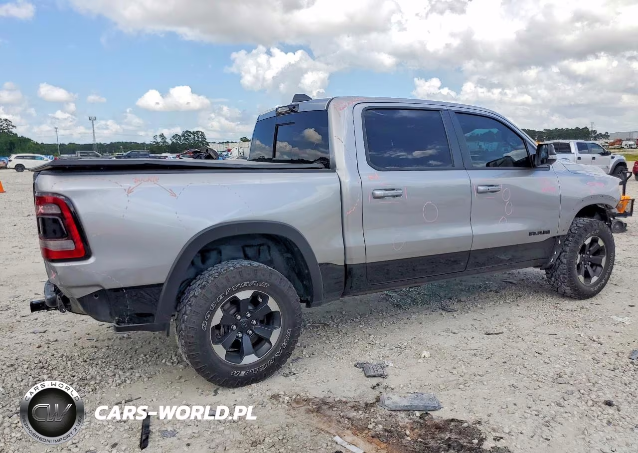 2022 Ram 1500 Rebel VIN:1C6SRFLT8NN303522 - 3