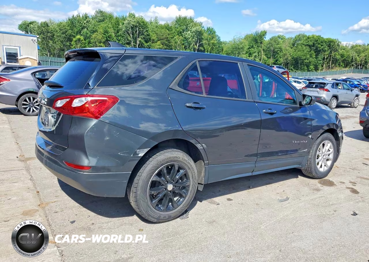 2020 Chevrolet Equinox Ls VIN:3GNAXHEV9LS548098 - 3