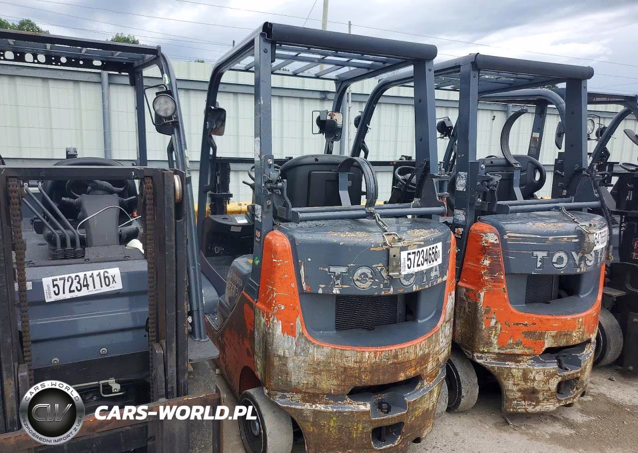 2019 Toyota 8Fgcu20 Forklift VIN:157 - 3
