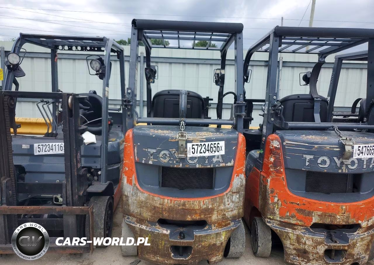 2019 Toyota 8Fgcu20 Forklift VIN:157 - 9